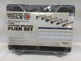 Matco Lwp6 6pc Locking Welding Plier Set