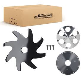 Maxpeedingrods 06u5i8 1 Groove Billet V-belt Alternator Pulley And Cooling Fan For Holden Chevy Gm