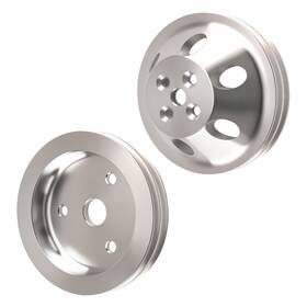 Maxpeedingrods 0rescz Double Groove Water Pump Pulley For Chevy Small Block 283-350 Short Sbc V8