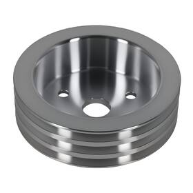 Maxpeedingrods 2nfm7p Aluminum Triple 3 Groove Big Block Crankshaft Crank Pulley For Chevy Sbc 400