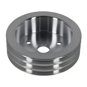 2nfm7p Maxpeedingrods Aluminum Triple 3 Groove Big Block Crankshaft Crank Pulley For Chevy Sbc 400