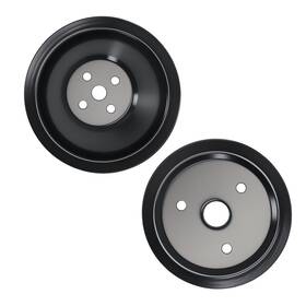 Maxpeedingrods 2z4ltf Short Water Pump Pulley And Crankshaft Single 1 Groove For Small Block Chevy 305