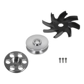 Maxpeedingrods 5lrpqk Alternator Fan Pulley Kit For Cadillac 472 500 502 V6 Direct Replacement