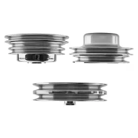 9f0apg Maxpeedingrods Big Block Chevy Crankshaft Pulley For 396 427 454 Chrome Water Pump 3pc Set