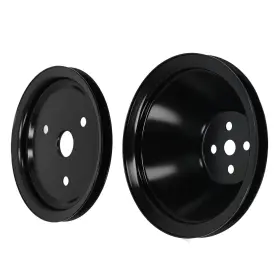 9m5zpx Maxpeedingrods Short Water Pump Pulley And Crankshaft Single 1 Groove For Small Block Chevy 350