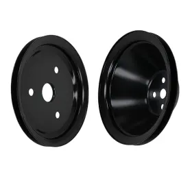 262-400 Maxpeedingrods Ds4om9 Chrome 1 Groove Water Pump Pulley For Sbc V8 Short Direct Replacement