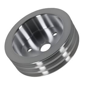 Maxpeedingrods En1wk3 Aluminum Triple 3 Groove Crankshaft Crank Pulley Swp For Small Block Chevy Sbc