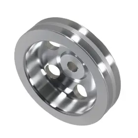 Pre-1984 Maxpeedingrods Fh2o97 Power Steering Pulley For Gm Chevy Buick 265-454 Saginaw Style Keyway