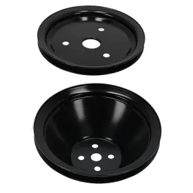 Fzdtu0 Maxpeedingrods Short Water Pump Pulley And Crankshaft Single 1 Groove For Small Block Chevy Sbc