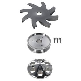 Maxpeedingrods G486v7 Alternator Pulley Assembly For Gm Sbc Bbc Chevy Holden Direct Replacement