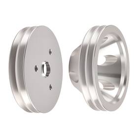 Maxpeedingrods Hjc83o 2 Double Groove Belt Drive For Chevrolet Sbc 283-350 Short Water Pump Pulley Kit