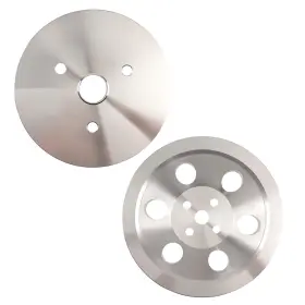 283-350 Maxpeedingrods Hs64gj Engine V-belt System Pulley For Chevy Short Pump Double Groove Kit