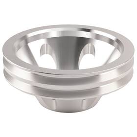 Maxpeedingrods M8eidn Chrome Engine Drive Pulley For Chevy Big Block 396-454 Short Water Pump