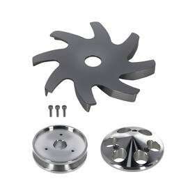 Maxpeedingrods Pm9wst Alternator Pulley Assembly For Gm Sbc Bbc Chevy Holden Direct Replacement