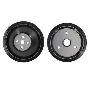 Maxpeedingrods Q6cf8p Single Groove Steel Short Water Pump Pulley Kit For Small Block Chevy Sbc 262
