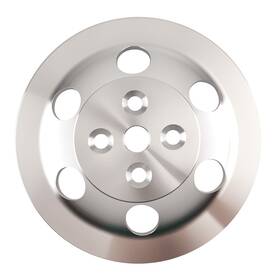 Maxpeedingrods Rbei1z Chrome Finished Water Pump Pulley For Chevy Big Block 396-454 Short Type