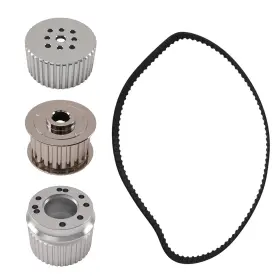 Rk3md9 Maxpeedingrods Aluminum Gilmer Belt Drive Pulley Kit For Ford Sbf 289 302 Complete Assembly