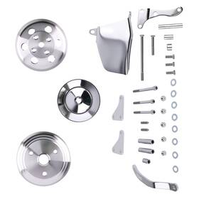 Maxpeedingrods Rk489b Long Water Pump Pulley Bracket Kit For Sbc Chevy 302 305 307 327 350 283 With Bolt