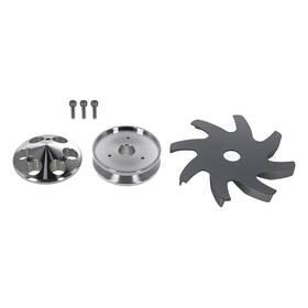 Maxpeedingrods Xqejy8 Single Groove Alternator Fan Pulley For Gm Sbc Bbc Chevy Holden Direct Fit