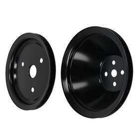 Maxpeedingrods Z2aem3 Short Water Pump Pulley And Crankshaft Single 1 Groove For Small Block Chevy 350
