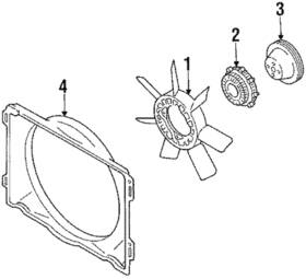 Mazda Am15-15-131 Genuine Pulley