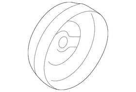 Mazda Yf09-15-131 Genuine Pulley