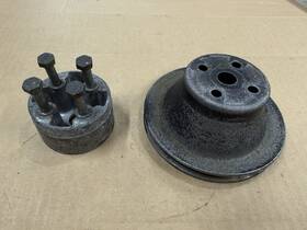 Mercedes Benz 1152050126 240d W123 Water Pump Pulley And Spacer Om616 Diesel