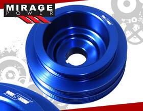 Miragepower2008 Cp-002bl-410-c1 For Honda Acura B16a Engine Motor High Under Drive Crank Pulley Blue