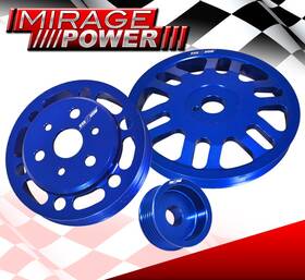 Miragepower2008 Cp-022bl-7j5p2 For Frs Brz 86 Lightweight Waterpump Alternator Crankshaft Case Pulley Wheel Kit
