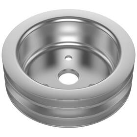 Moker Mk-8858 Sbc 3 Groove Crank Pulley For Small Block Chevy 265 267 283 302 305 307 327 3
