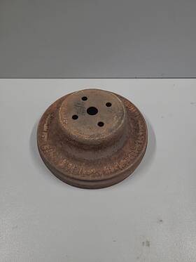 Mopar 3640851 383 400 Big Block Dual Groove Water Pump Pulley Power Steering