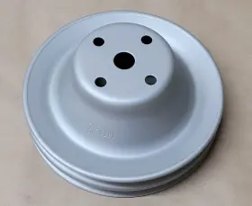3870212 Mopar Small Block Two Groove Water Pump Pulley Dodge Chrysler Plymouth 318 360