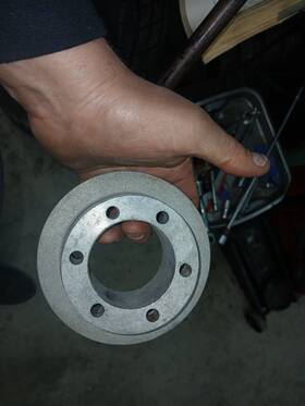 Moroso 64700 Crankshaft Pulley V-belt Cast Aluminum For 340-440 La/b/rb Mopar