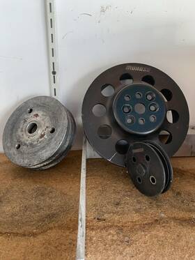 Moroso 64900 Pulley. Sbc With Water Pump Pulley