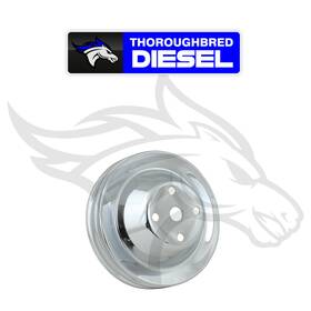 Mr Gasket 4975 Mr. Water Pump Pulley Double Groove Chrome