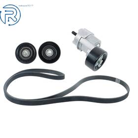 Netuera 1031058 V-belt And Tensioner Idler Pulley Kit For Kia Optima Rondo Hyundai Sonata