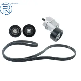 1031058 Netuera V-belt And Tensioner Idler Pulley Kit For Kia Optima Rondo Hyundai Sonata