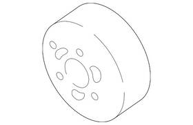 Nissan 21051-5rb0a Genuine Engine Water Pump Pulley