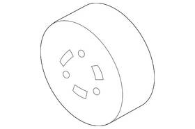 Nissan 21051-ed50a Genuine Pulley