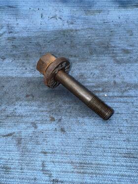 Nissan 4213 90-96 300zx Vg30 Harmonic Balancer Pulley Bolt Crank Crankshaft Z32 Oem