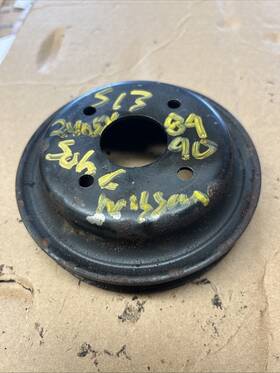 Nissan 89 90 240sx S13 Sohc Water Pump Pulley Used