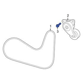 Nissan Oe 01125n8141 For Altima 2013-2018 Belt Tensioner Bolt