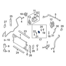Nissan Oe 119253s502 For Frontier 98-04 Accessory Drive Belt Idler Pulley