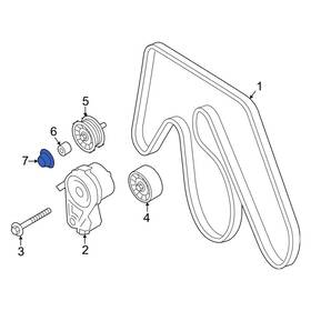 Nissan Oe 119291hb0a For Frontier 20-24 Accessory Drive Belt Idler Pulley Cap