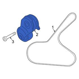 Nissan Oe 119553ym0b For Juke 15-17 Accessory Drive Belt Tensioner Assembly