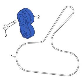Nissan Oe 11955bv80a For Sentra 17-19 Accessory Drive Belt Tensioner Assembly