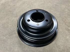Npd C-0659-02db 1969-1975 Chevy Big Block Triple Grove Pulley With Long Water Pump 396 454 402