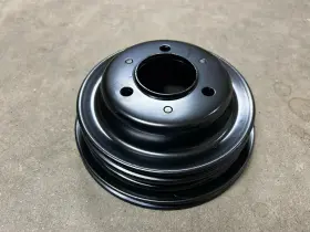 C-0659-02db Npd 1969-1975 Chevy Big Block Triple Grove Pulley With Long Water Pump 396 454 402