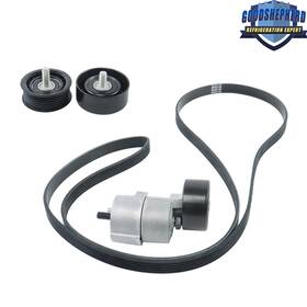 Nurniacl 4124232 For Kia Optima Rondo Hyundai Sonata V-belt And Tensioner Idler Pulley Kit