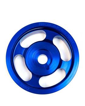 Obx Racing Sports P10470b Blue Underdrive Crank Pulley 93-03 Vw Golf Jetta Passat Gti Corrado Vr6 2.8l